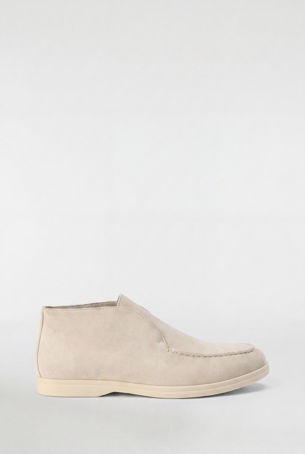 Men's High-Top Suede Loafers