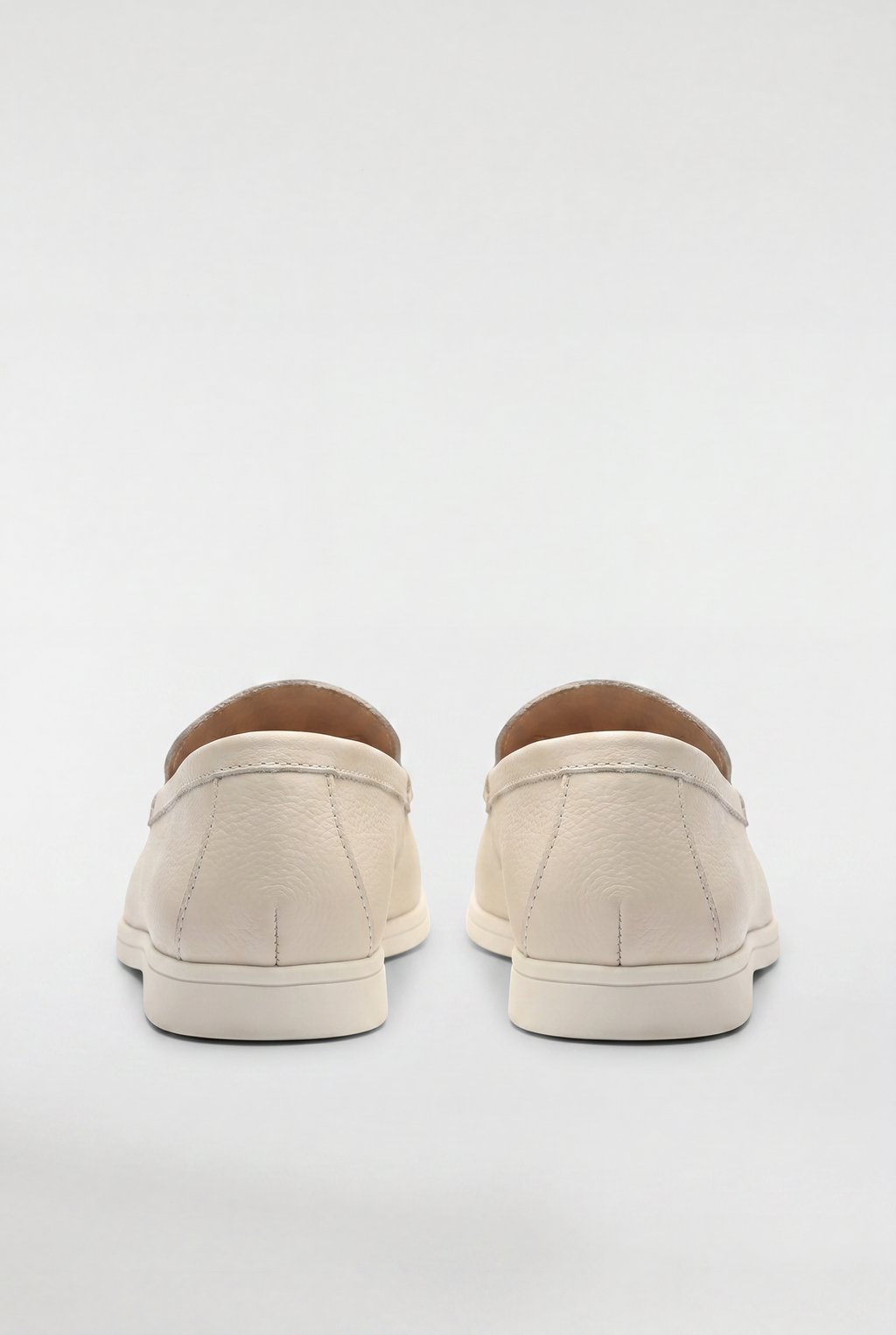 Men's Leather Apron Toe Loafers