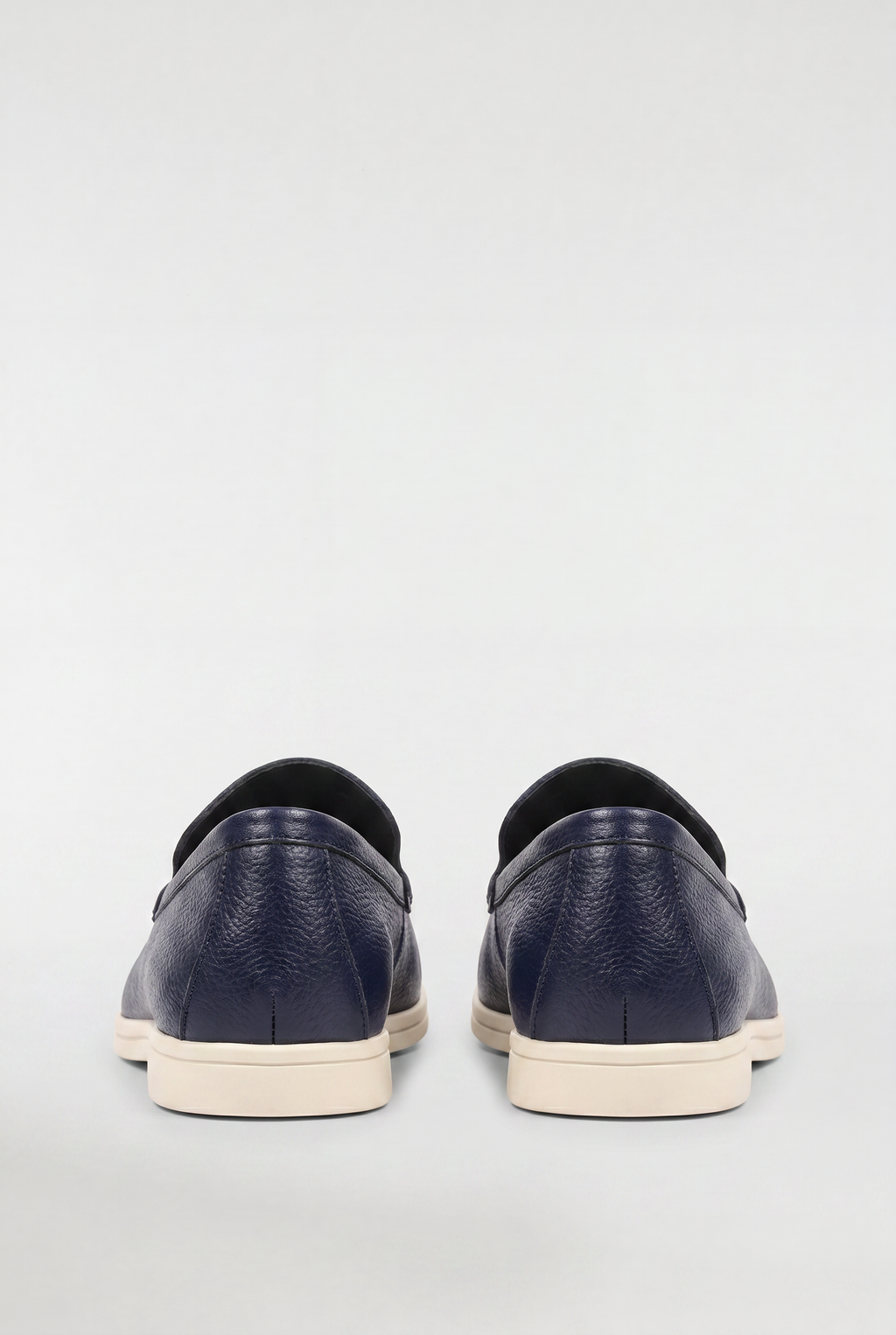 Men's Leather Apron Toe Loafers