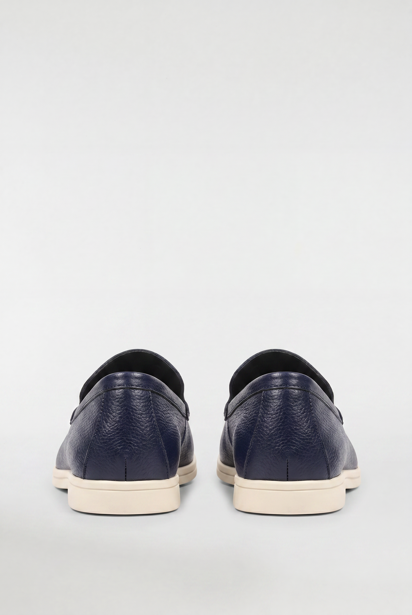 Men's Leather Apron Toe Loafers