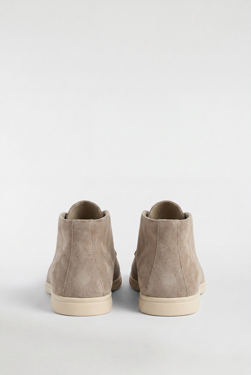 Men's High-Top Suede Loafers