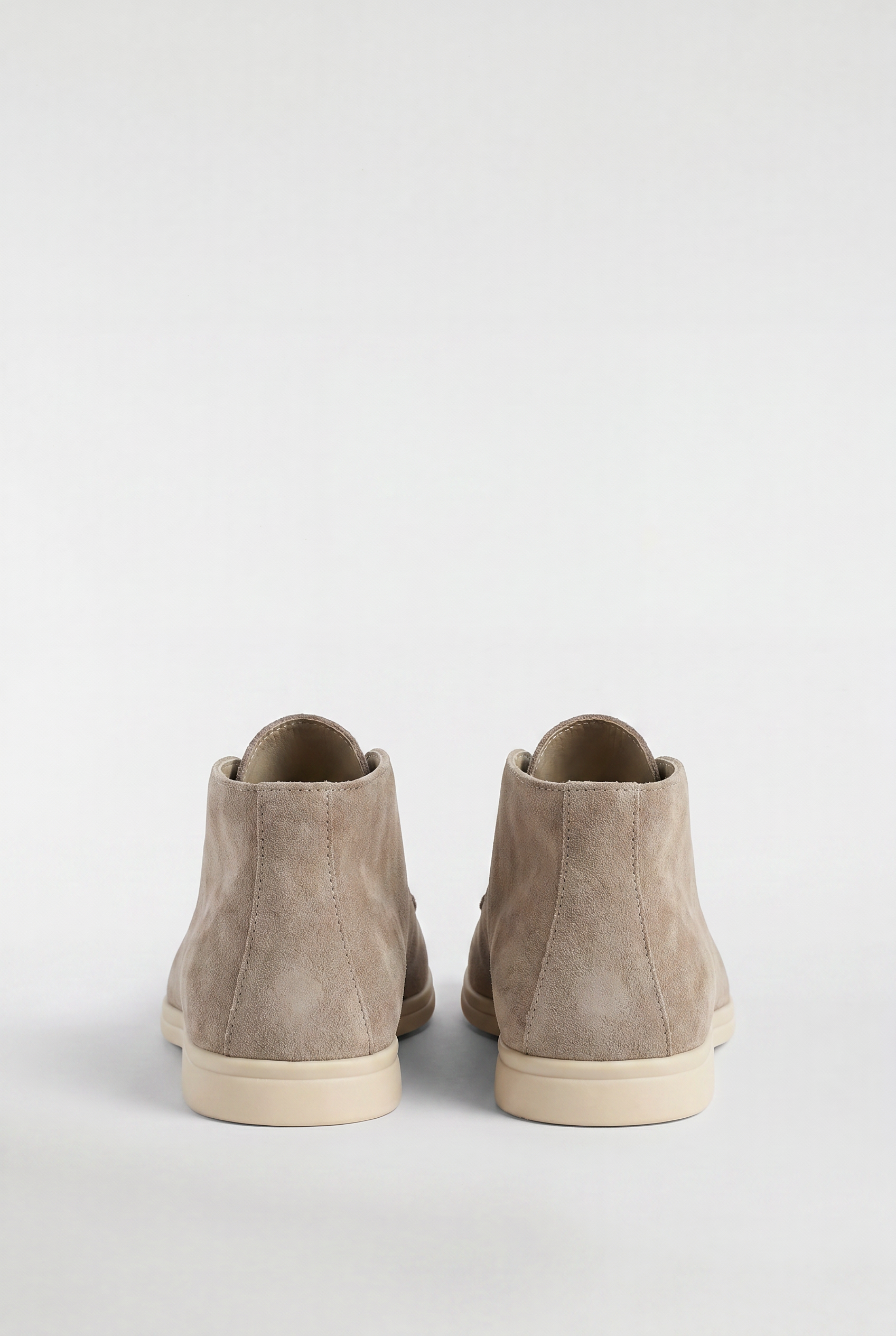 Men's High-Top Suede Loafers