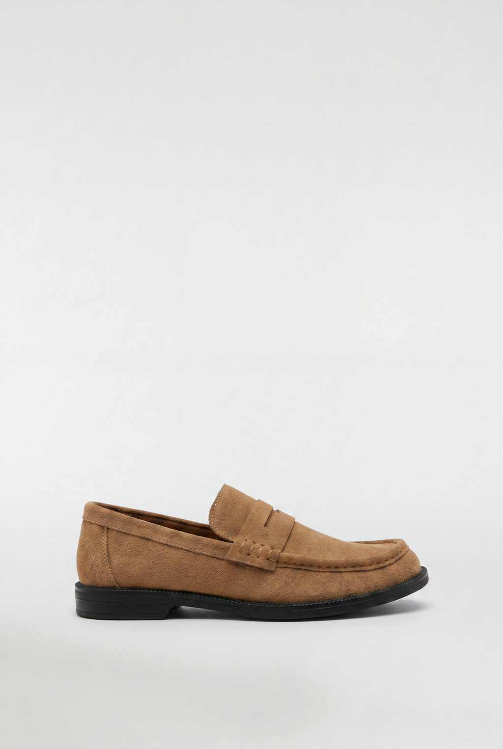 Men's Suede Penny Loafers