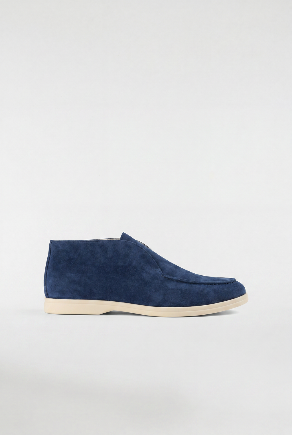 Men's High-Top Suede Loafers