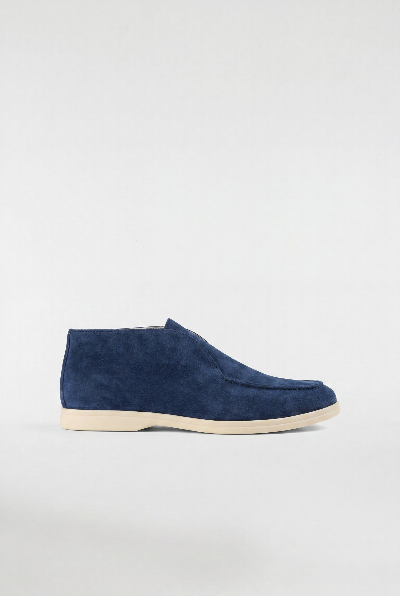 Men's High-Top Suede Loafers