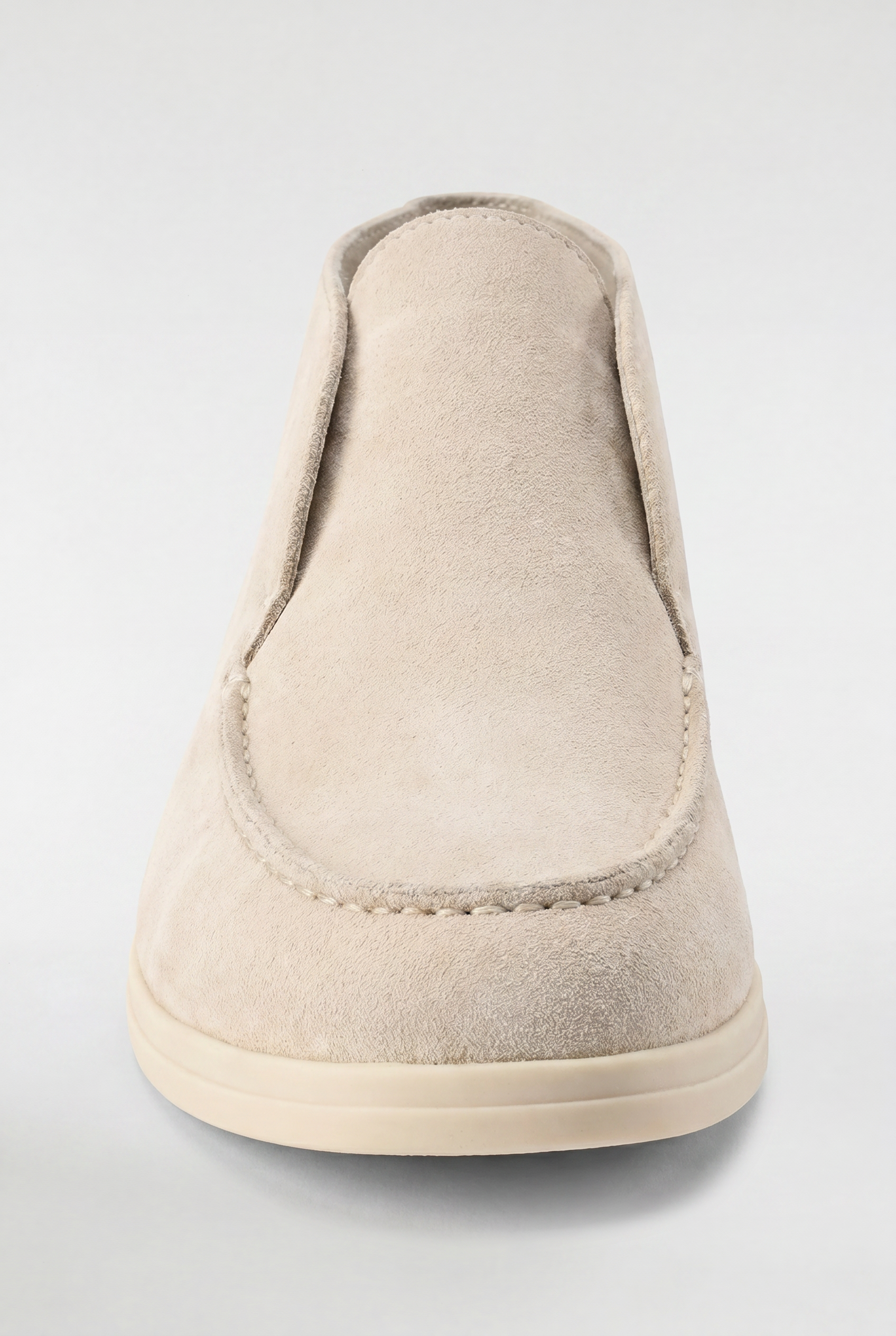 Men's High-Top Suede Loafers