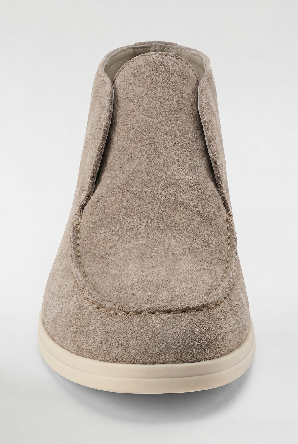 Men's High-Top Suede Loafers