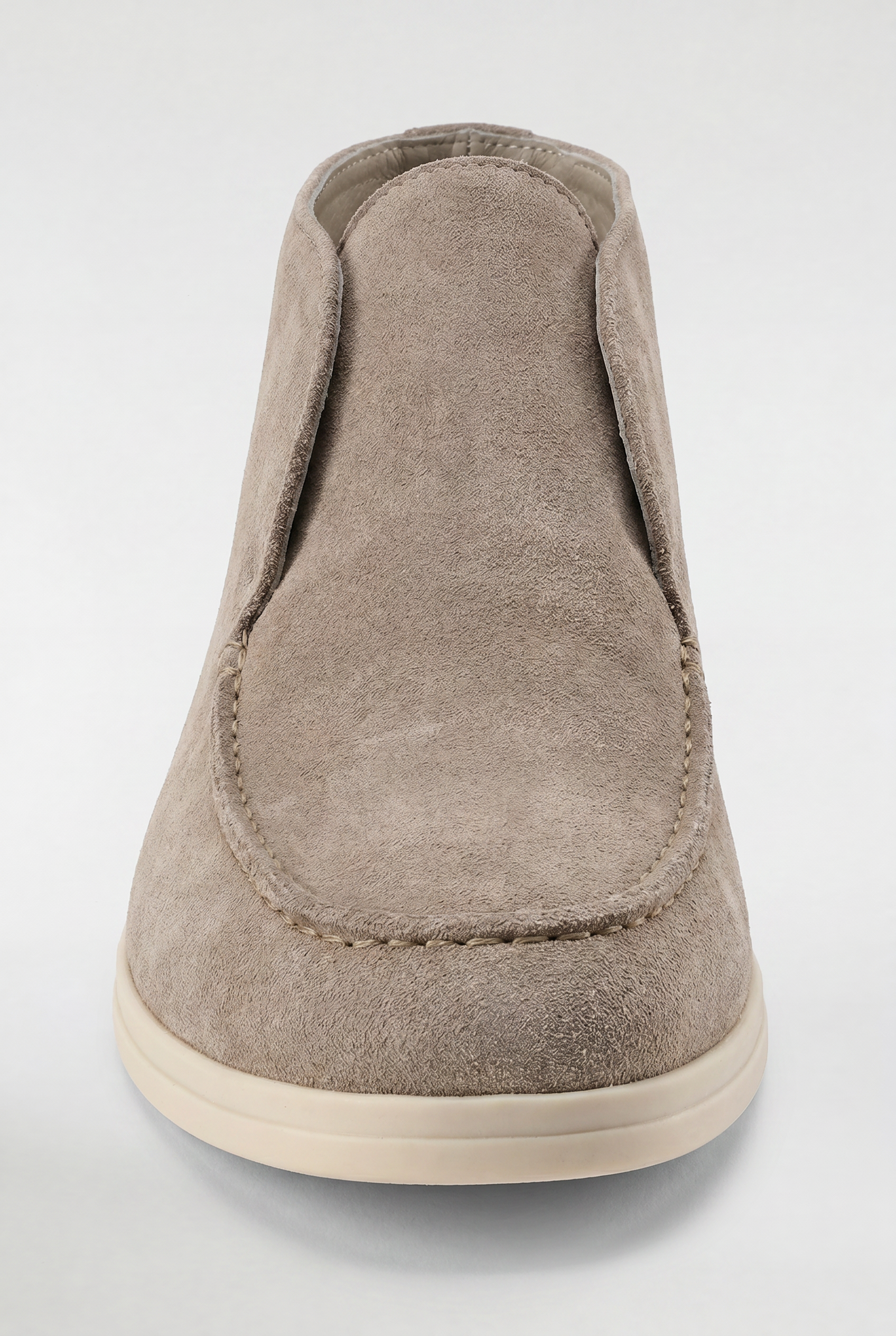 Men's High-Top Suede Loafers