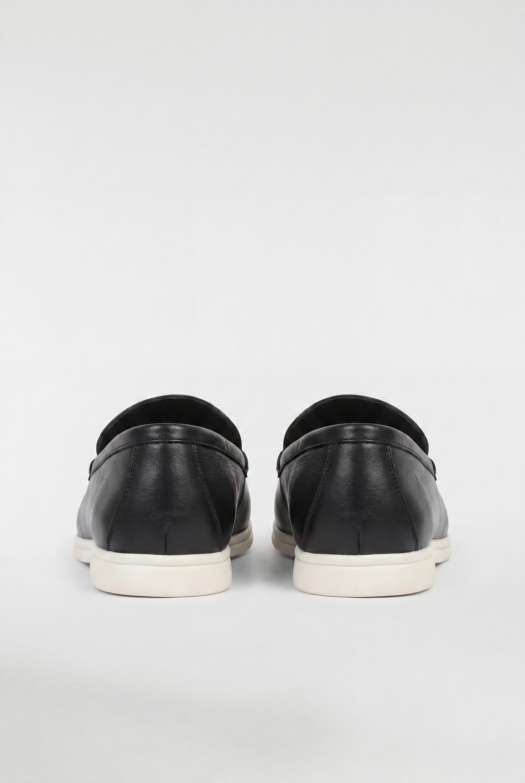 Men's Leather Apron Toe Loafers
