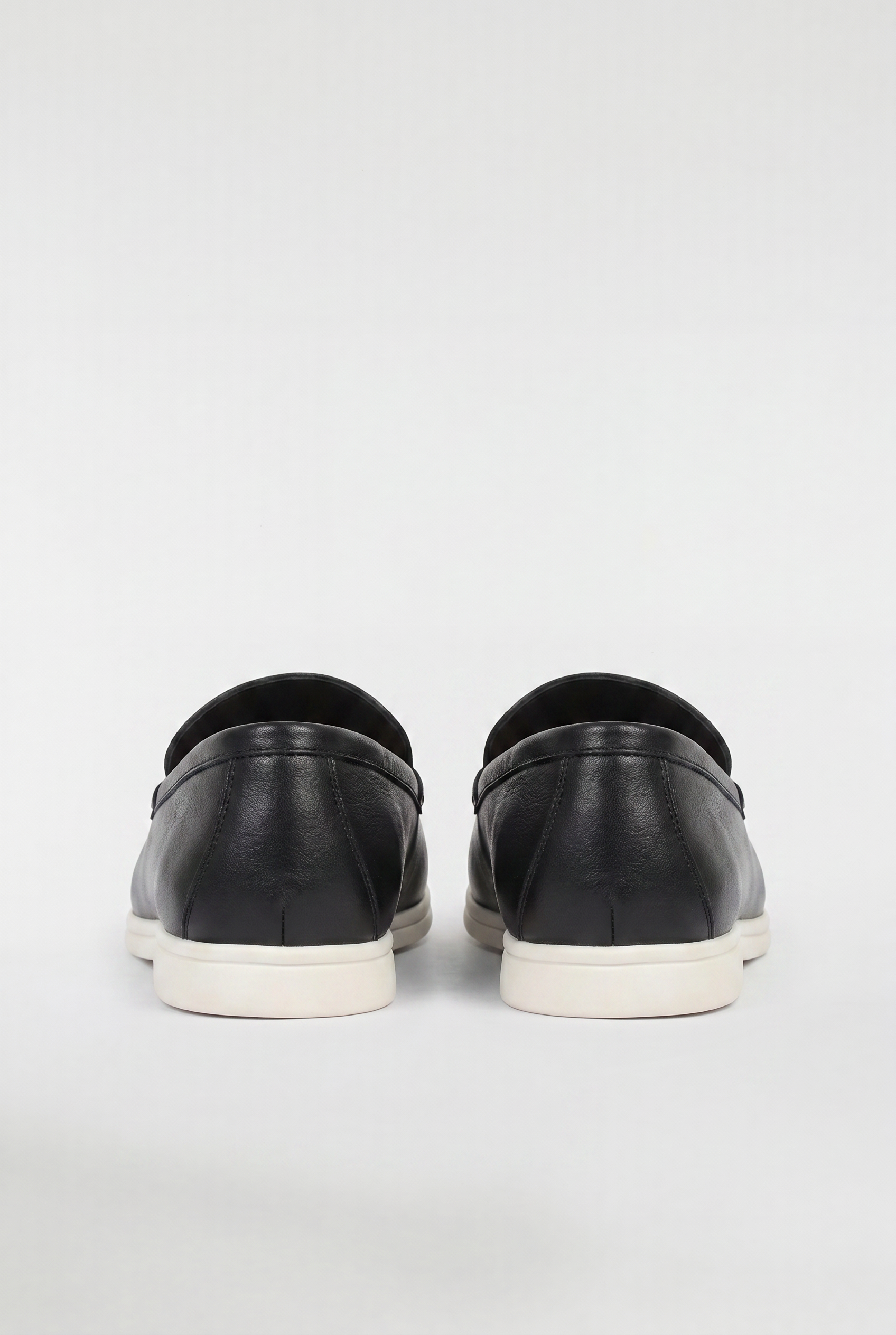 Men's Leather Apron Toe Loafers