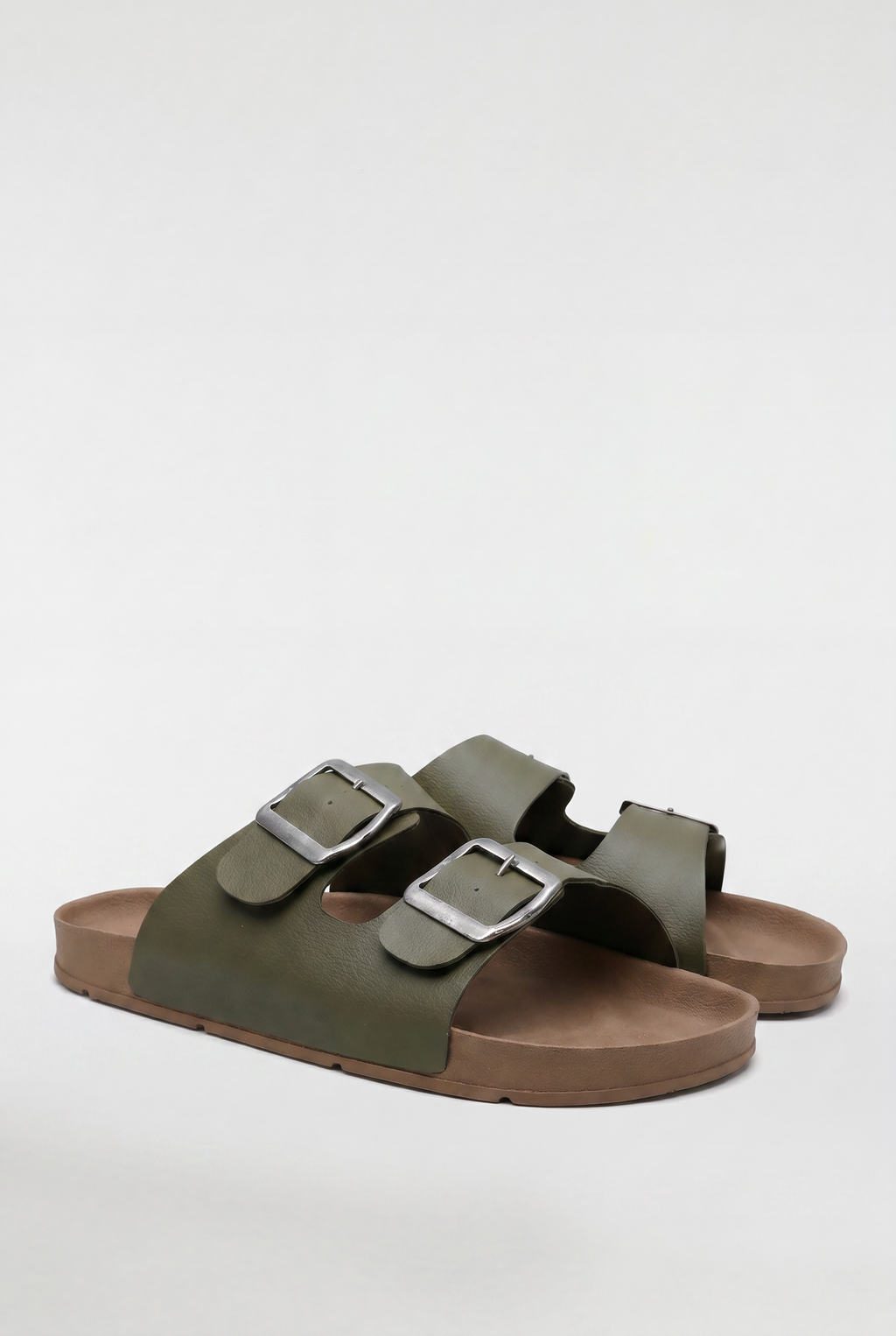Men's Buckle Slide Sandals