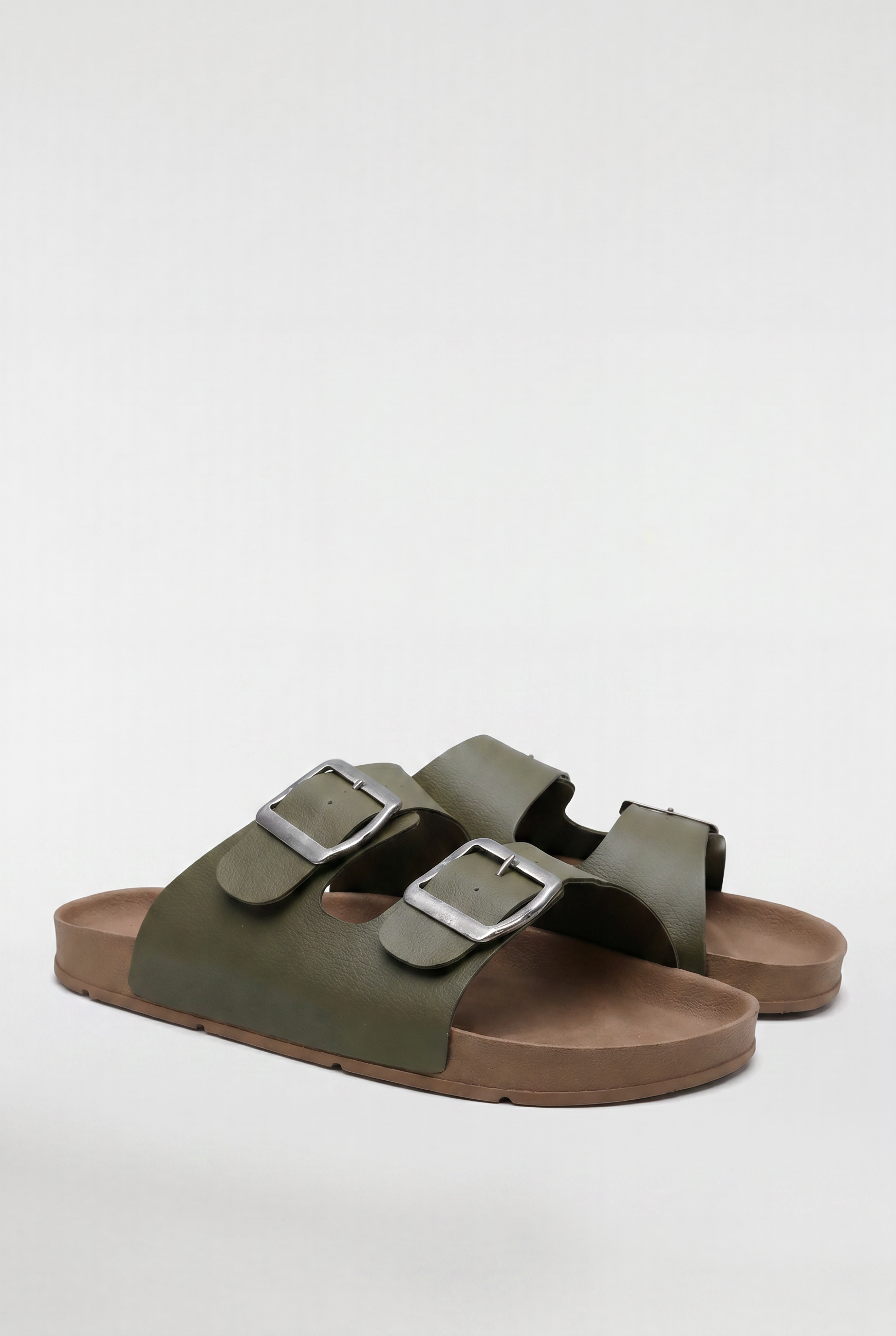 Men's Buckle Slide Sandals