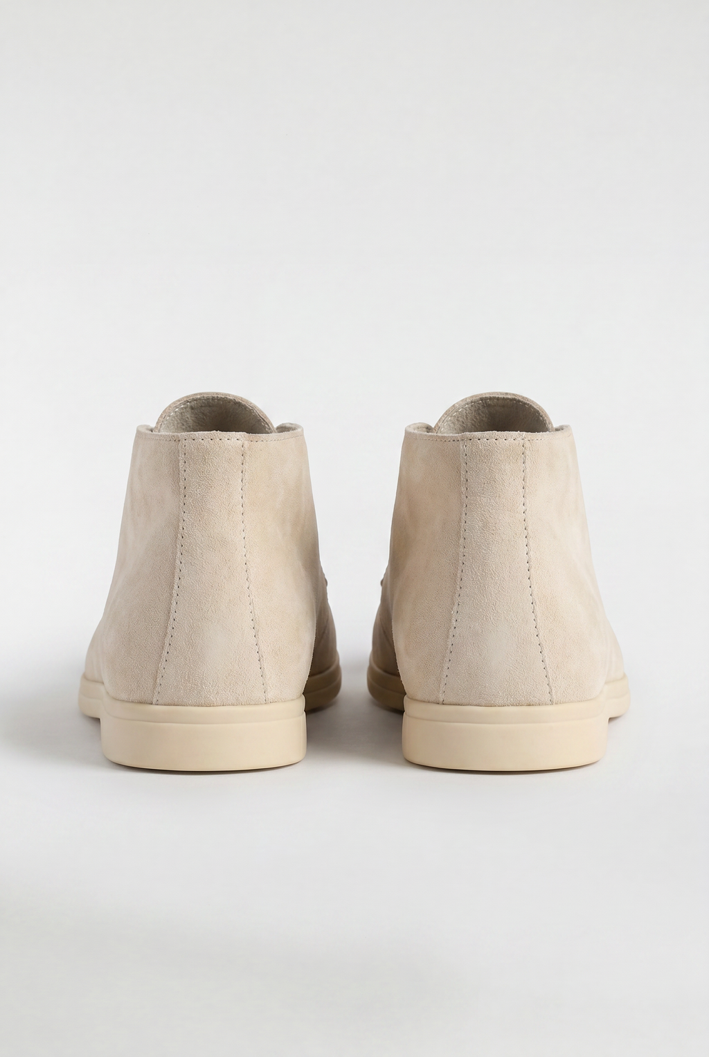 Men's High-Top Suede Loafers