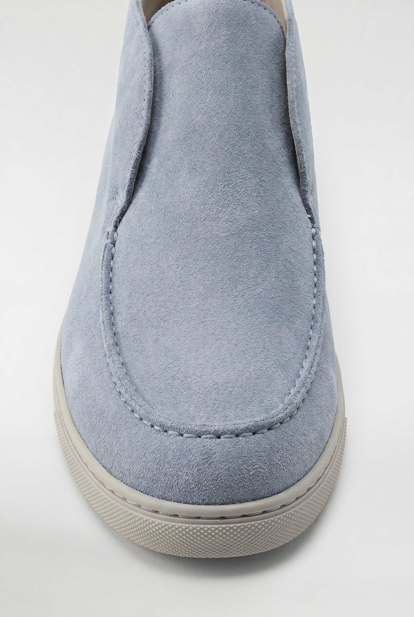Men's High-Top Suede Loafers