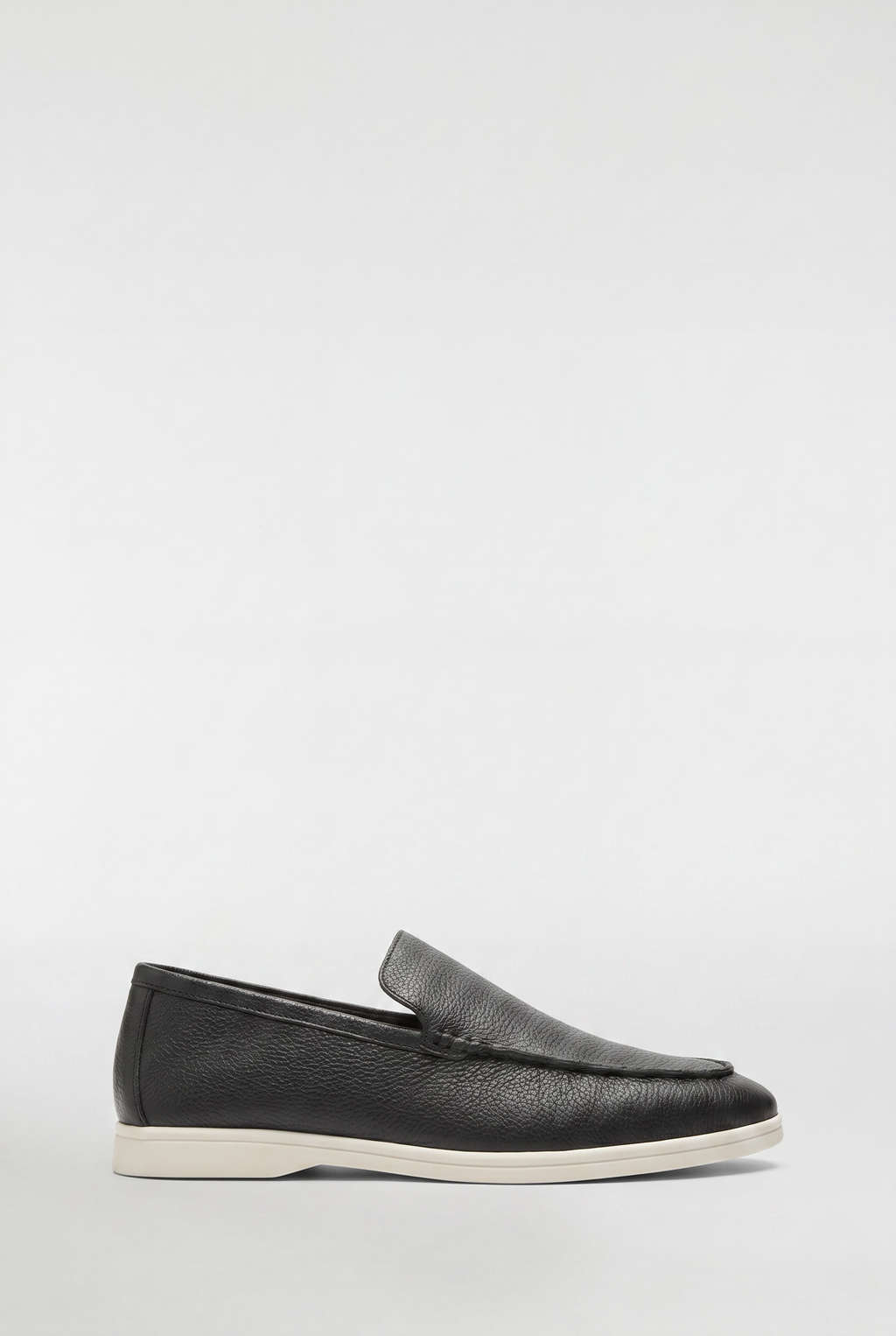 Men's Leather Apron Toe Loafers