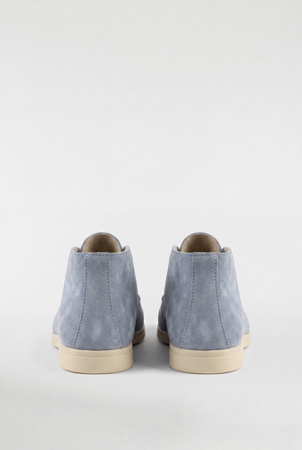 Men's High-Top Suede Loafers