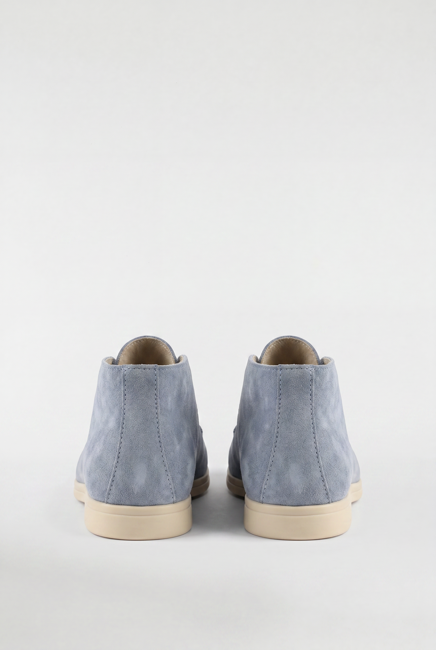 Men's High-Top Suede Loafers
