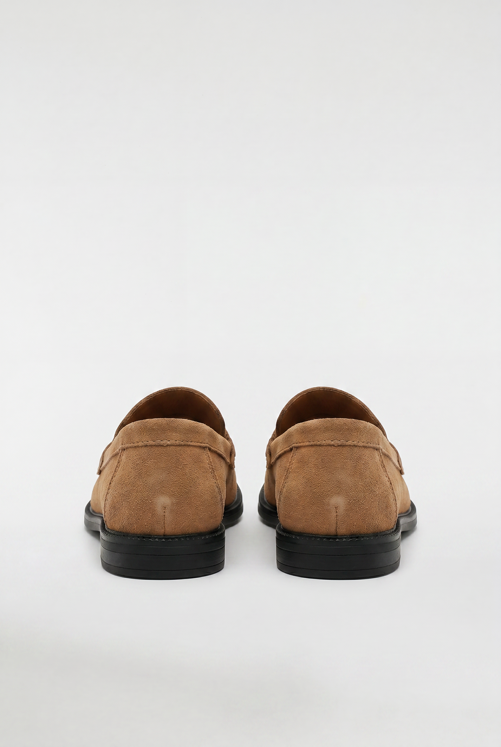 Men's Suede Penny Loafers
