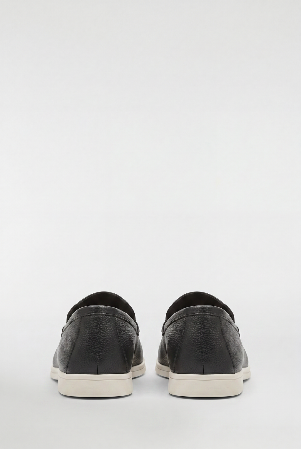 Men's Leather Apron Toe Loafers