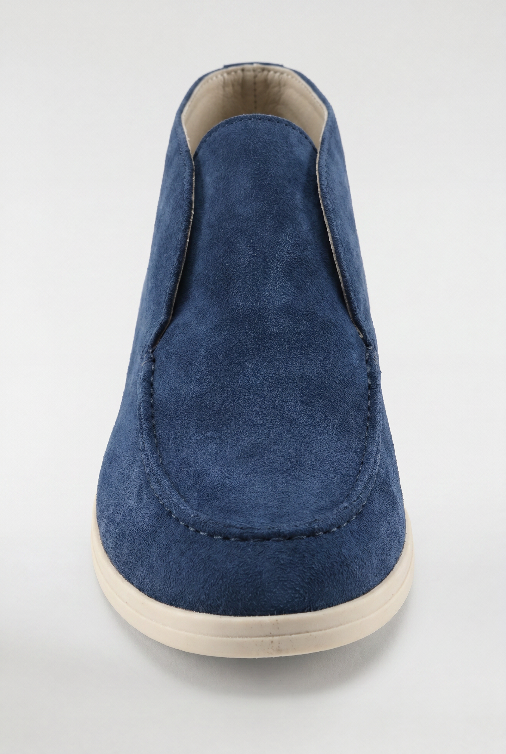 Men's High-Top Suede Loafers