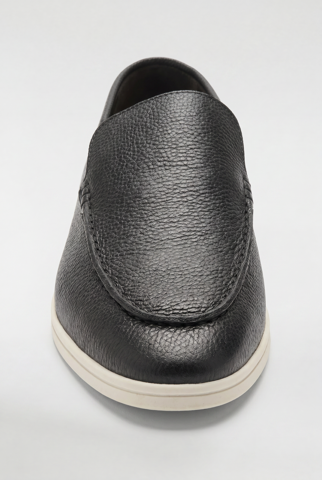 Men's Leather Apron Toe Loafers