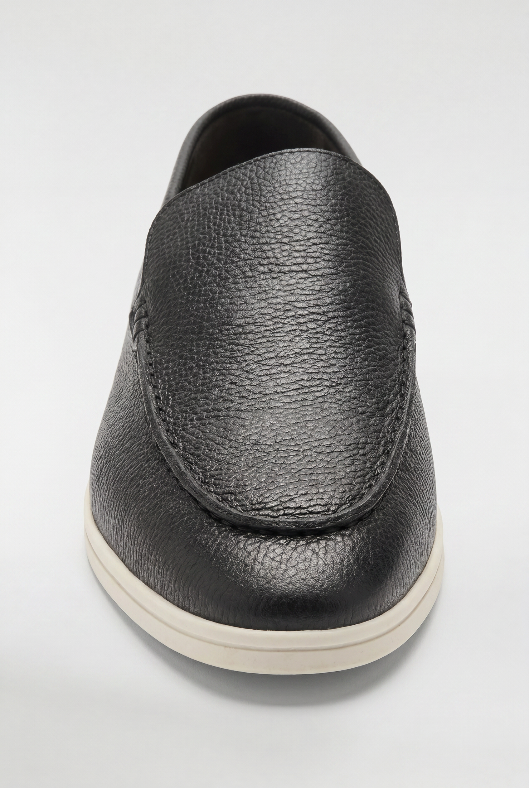 Men's Leather Apron Toe Loafers